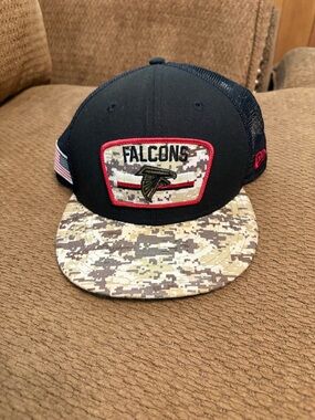 Atlanta Falcons New Era 9fifty breast cancer awareness digital camo SnapBack hat